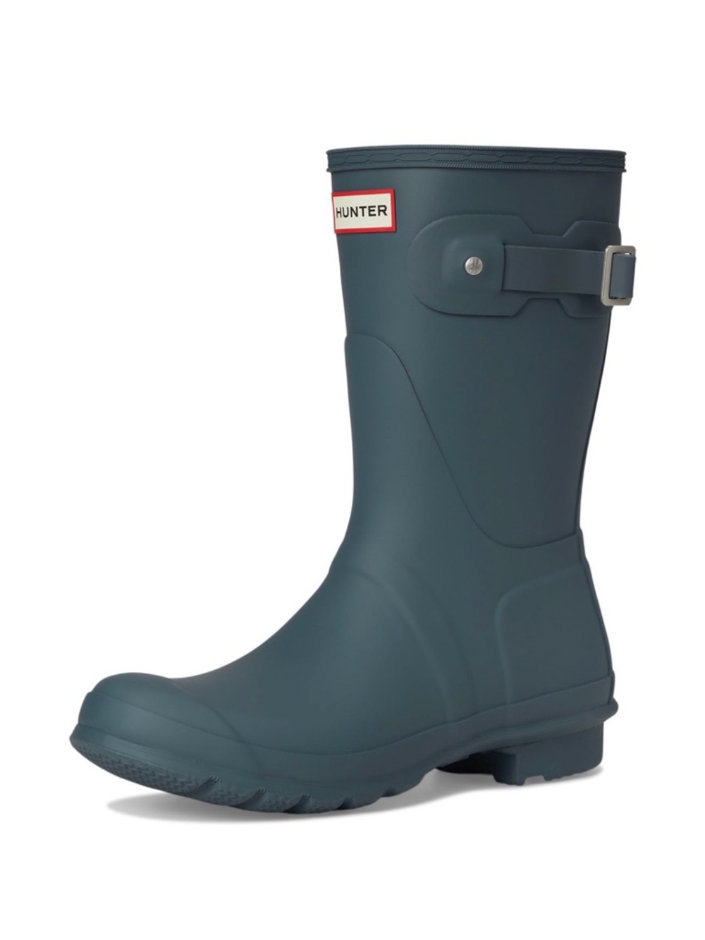 Hunter Women's Dark Green Matte Short Rain Boot